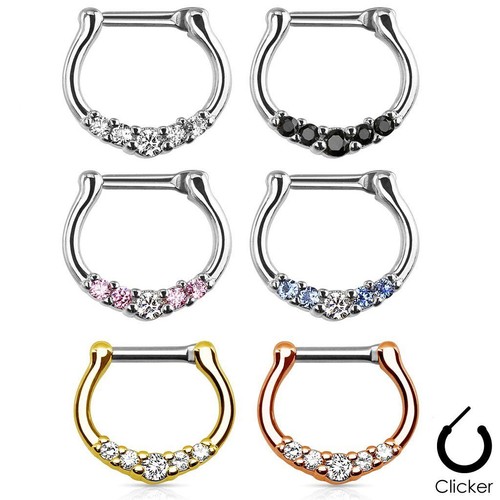 Septum clicker zirkonia - clicker, 5