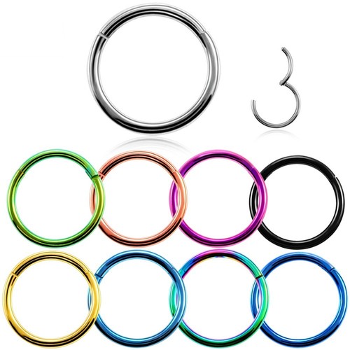 Clicker septum piercing - clicker,