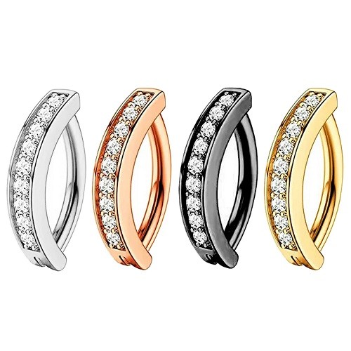 Bauchnabelpiercing clicker - bauchnabelpiercing,