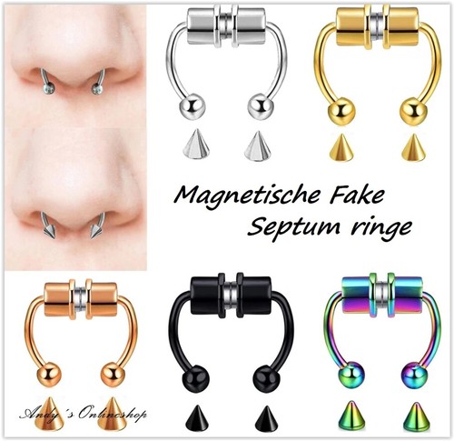 Fake septum magnetisches - fake,