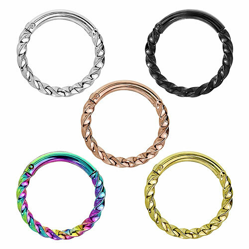 Septum nasen piercing clicker - septum,
