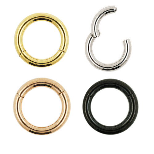 0mm piercing clicker hinged - 4,0mm,