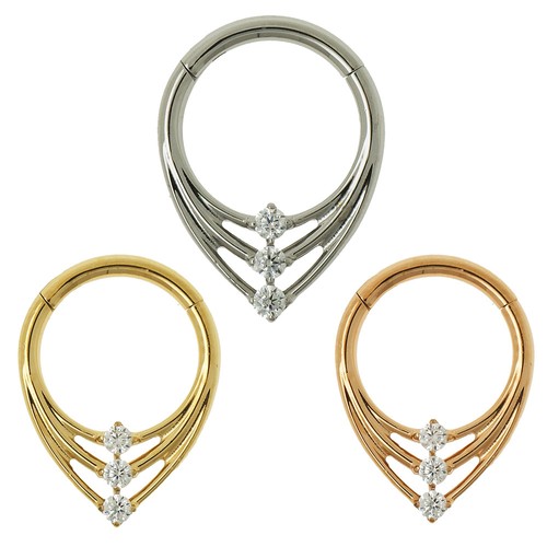 2mm feiner septum - septum, piercing