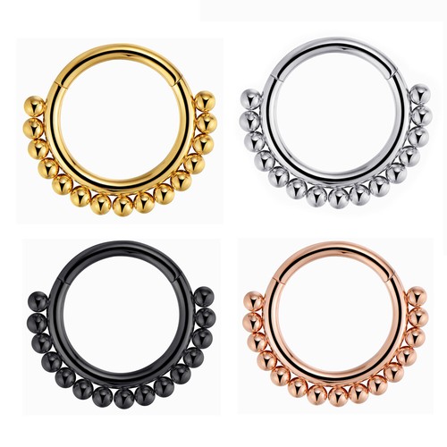 2mm septum clicker - septum, ring