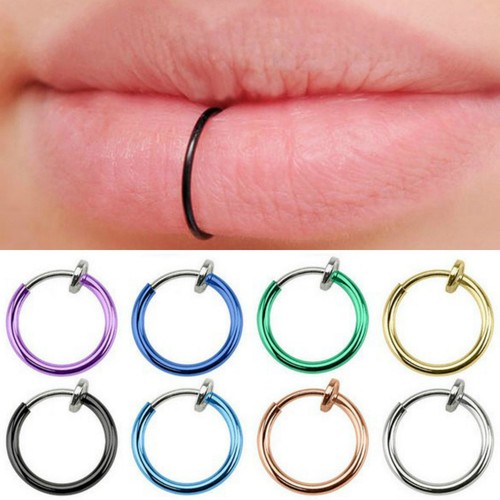 Fake lippenpiercing bcr spring - fake,