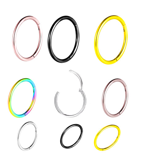 Septum piercing ring - piercing, clicker