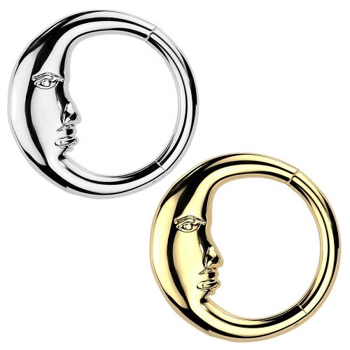 Septum nasen piercing clicker - nasen,