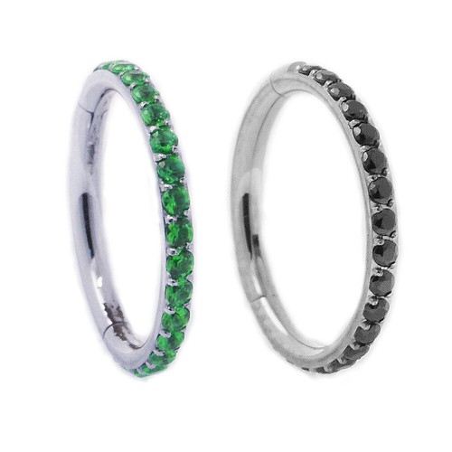 2mm glitzer clicker - clicker, ring