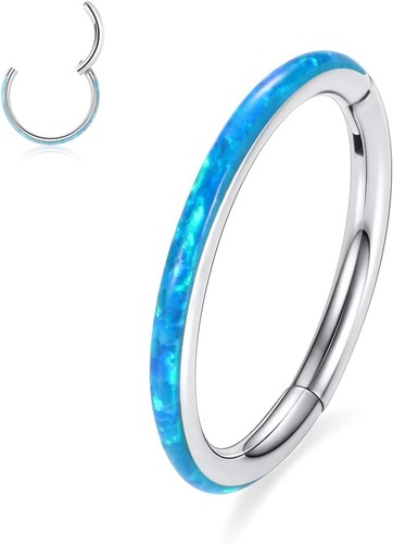 Conch hoop ring - cz,