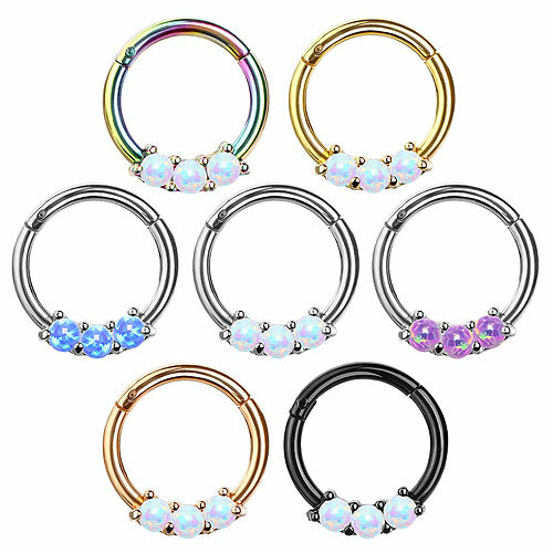 Septum nasen piercing - septum, clicker