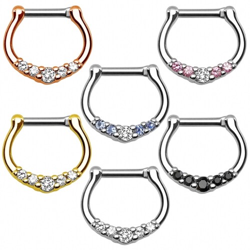 Septum ring klapp - ring,